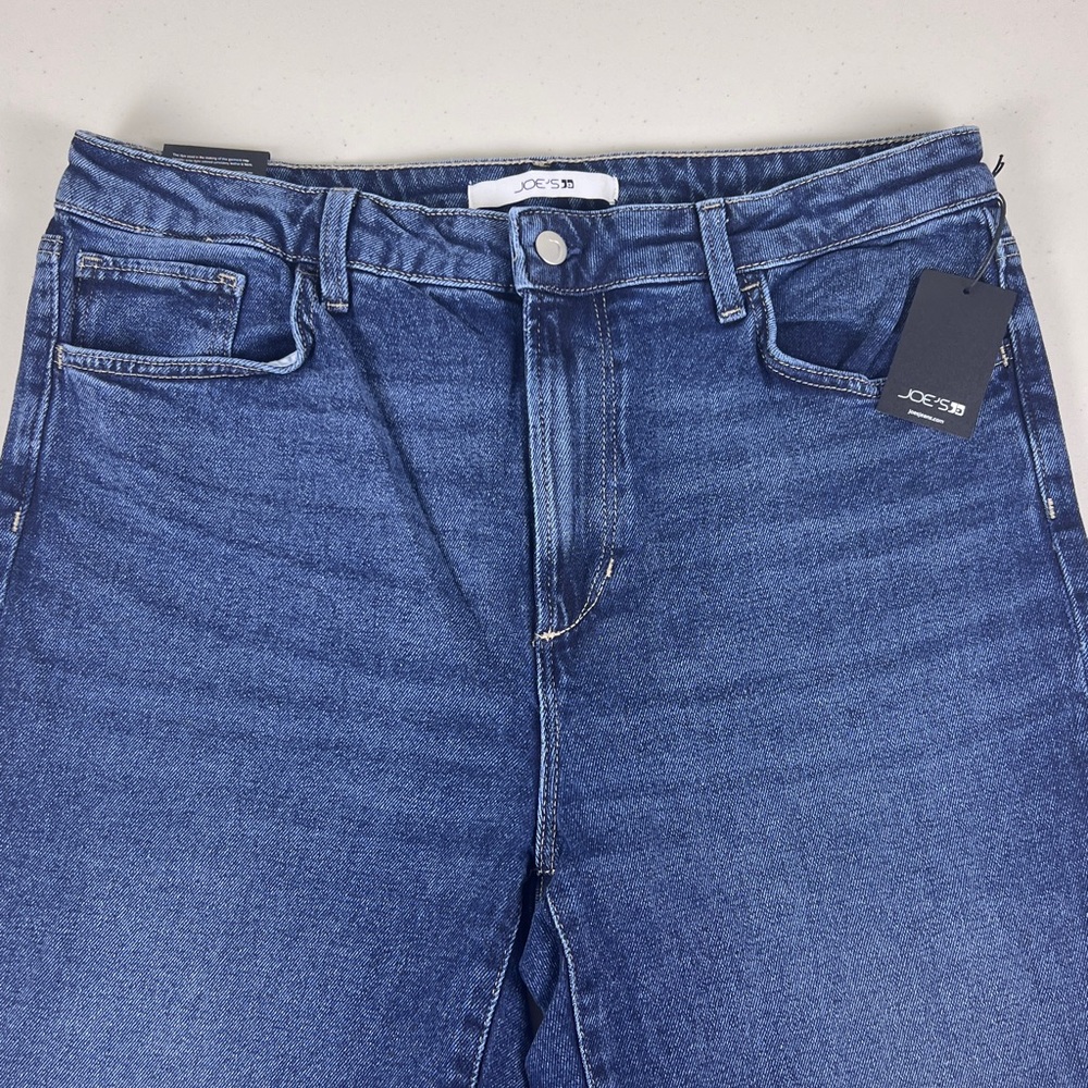 Joe's Jeans High Rise Straight Ankle Denim Stretch Jean Denim Size 33 - Picture 8 of 16